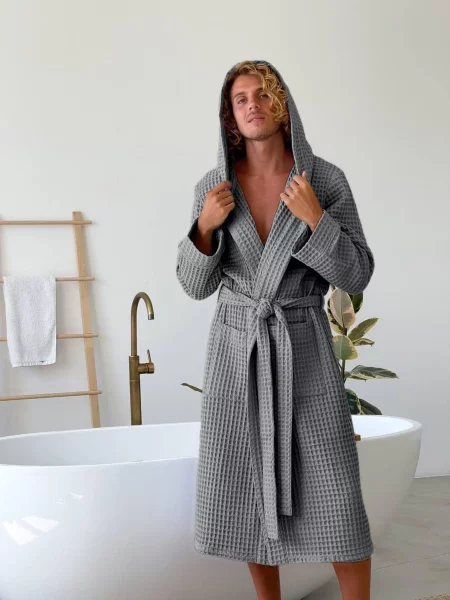 Халат Cosy серый