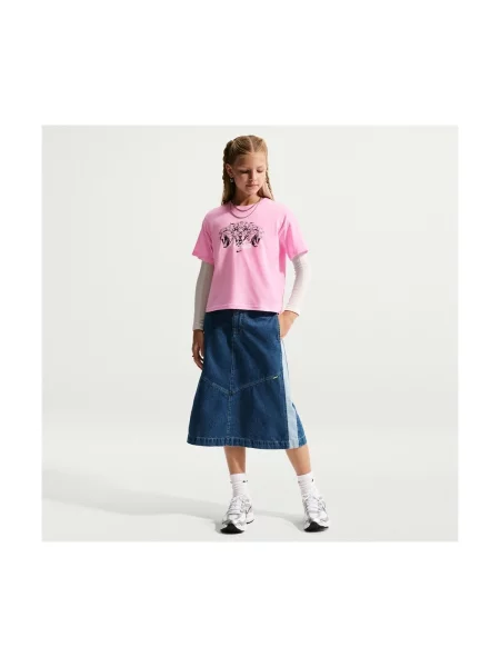Tricou copii Nike roz
