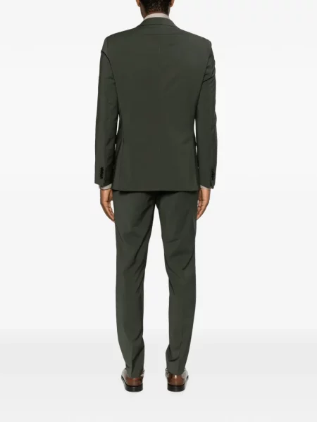 Costum Boss de lână verde