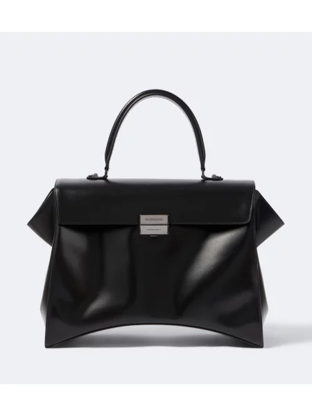 Taška Balenciaga Hourglass čierna