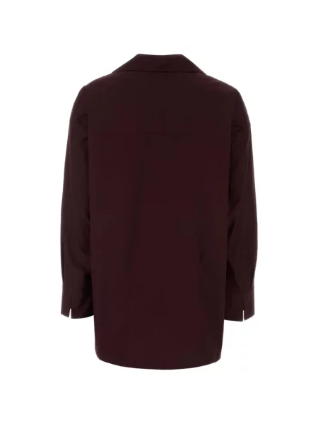 Bluză 's Max Mara din poplin roșu