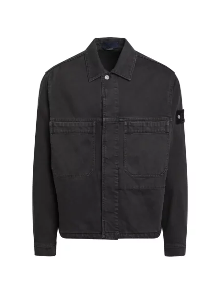 Geacă Stone Island cu strasuri maro