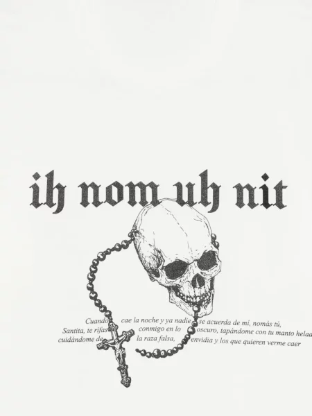 Tricou Ih Nom Uh Nit cu imagine alb