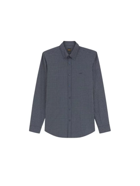 Koszula Boss casual niebieska