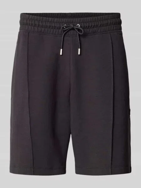 Szorty dresowe z mieszanki bawełny w kroju regular fit model DIMACSHORT' Hugo czarne