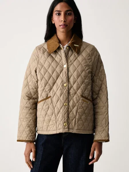 Barbour geacă petrecută pentru femei Liddesdale bej