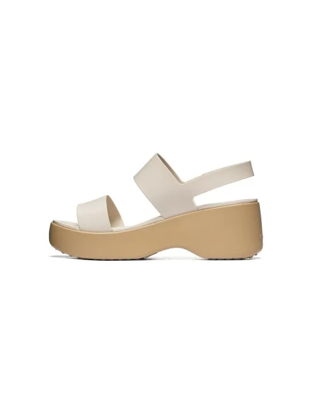 Crocs Sandale Brooklyn Sky Sandal Bej alb