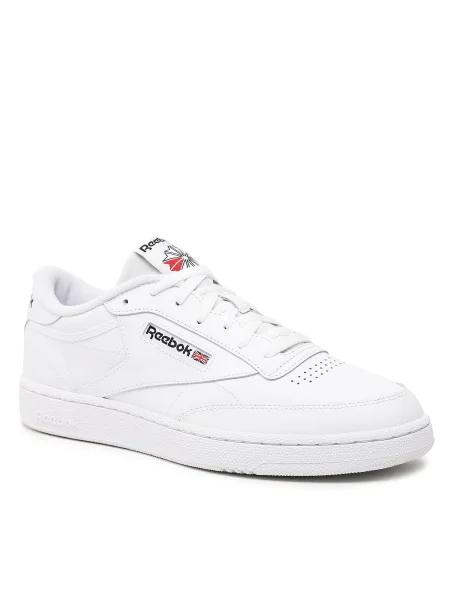 Класически маратонки Reebok Classic с връзки с дантела бяло