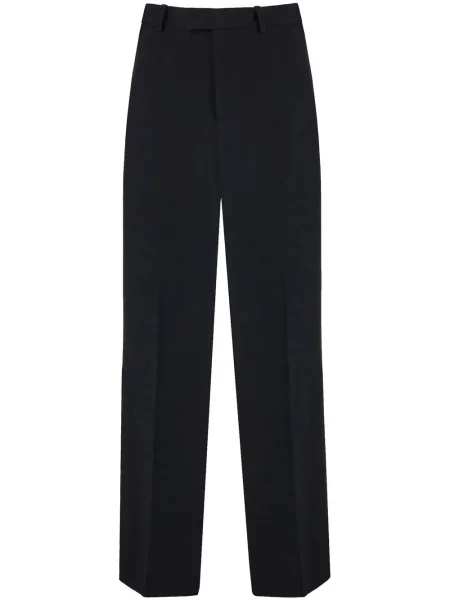 Pantaloni Ferragamo din satin negru
