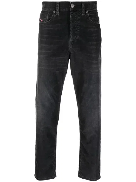Decupat blugi conici Diesel conici negru