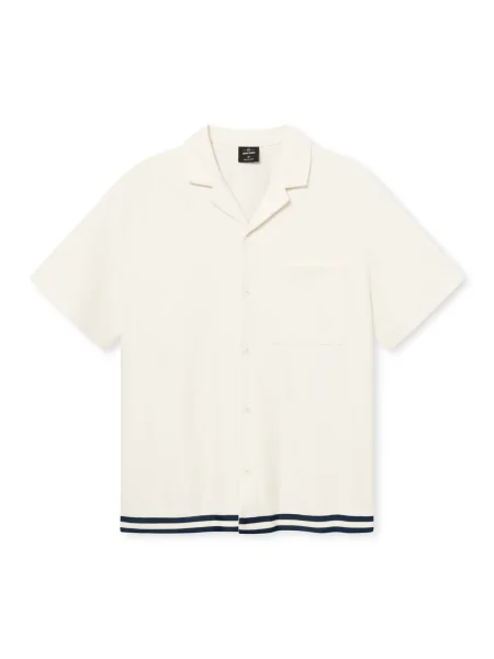 Johnny Urban Cămașă Parker crem negru