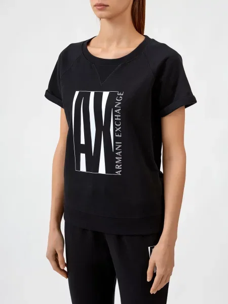 Футболка Armani Exchange чорна