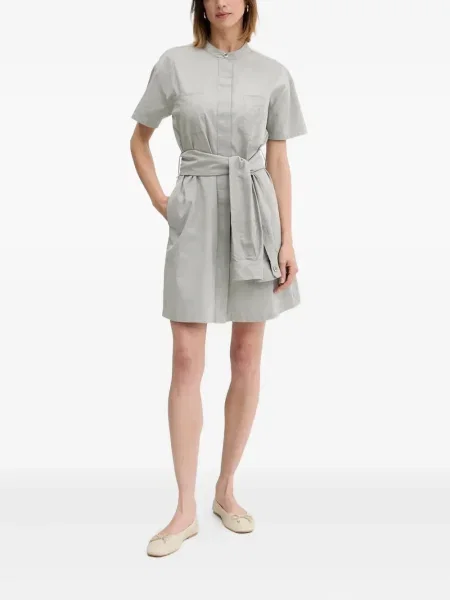 Rochie mini Emporio Armani de costum gri