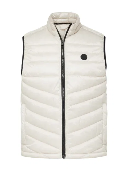 JACK & JONES Vestă HERO bej / negru