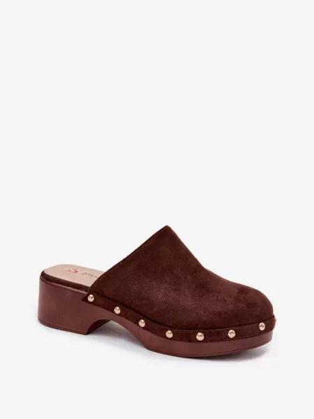 Chiloți Boto din piele slip-on negru