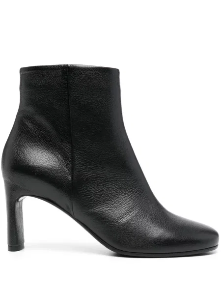 Botine Del Carlo din piele negru
