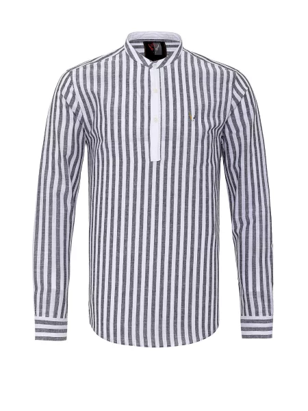 By Diess Collection Košulja siva bijela