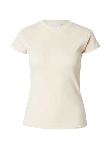 TOPSHOP Tricou EVERYDAY crem
