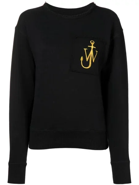 Hanorac Jw Anderson cu autograf negru