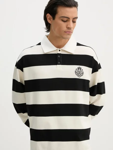The Kooples majica z dolgimi rokavi The Kooples črna