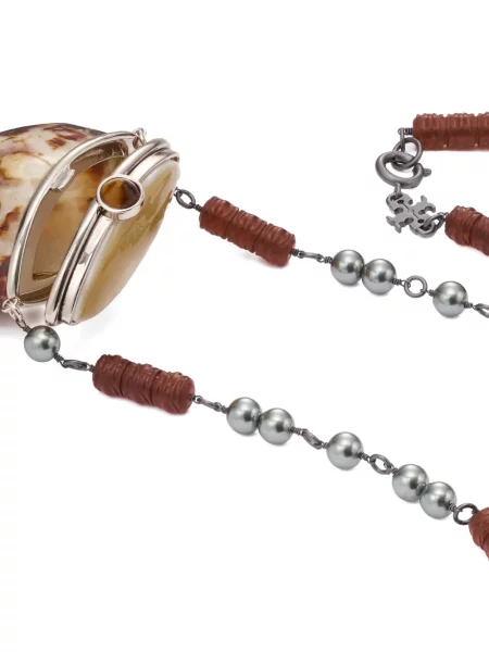 Colier Tory Burch gri