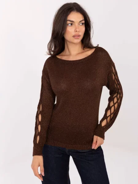 Pulover Italy Moda maro