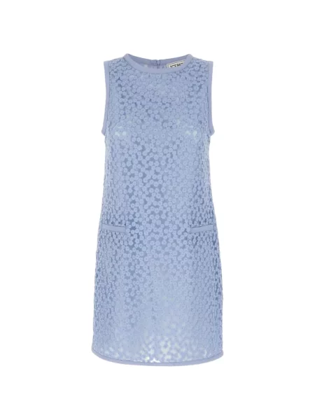 Rochie mini Iceberg cu model floral albastru