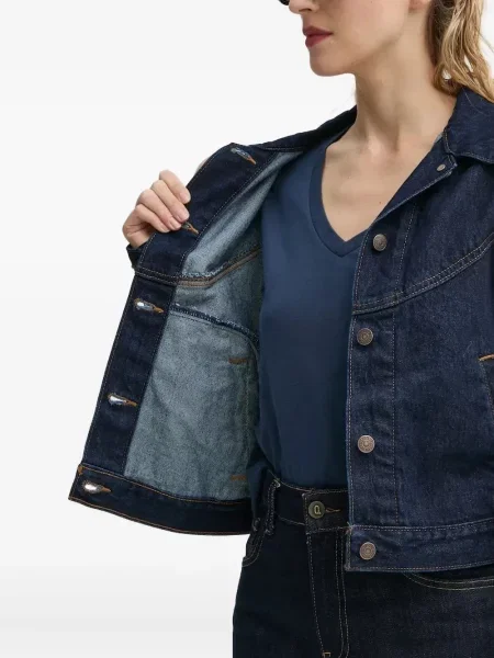 Pantaloni Levi's® de catifea cord cu dungi cu buzunar frontal albastru