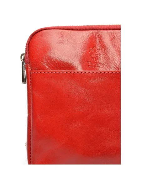 Crossbody kabelka Anna Luchini červená