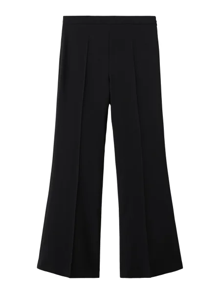 MANGO Pantaloni cu dungă IGUANA' negru