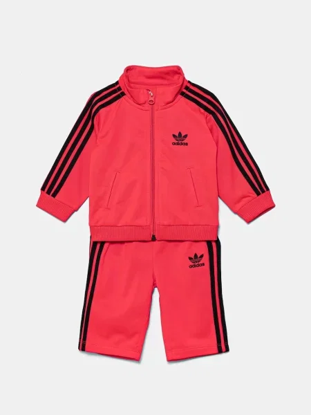 Adidas Originals Dětská tepláková souprava červená