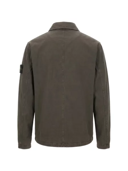 Geacă Stone Island cu strasuri gri