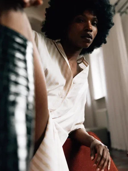 Сукня MUUV. midi oversize коричневий