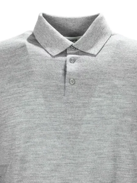 Polo Kangra de lână gri