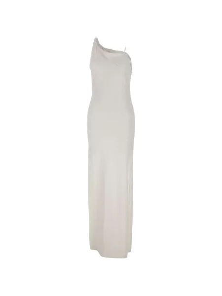 Rochie maxi A. Roege Hove cu legături de costum cu bretele alb