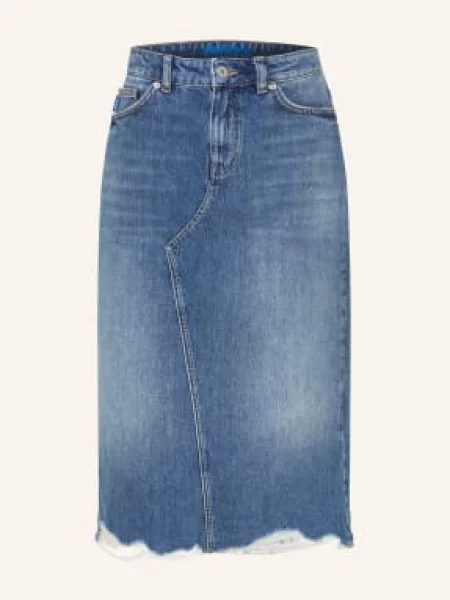 Hugo Spódnica Jeansowa Gadele blau niebieska
