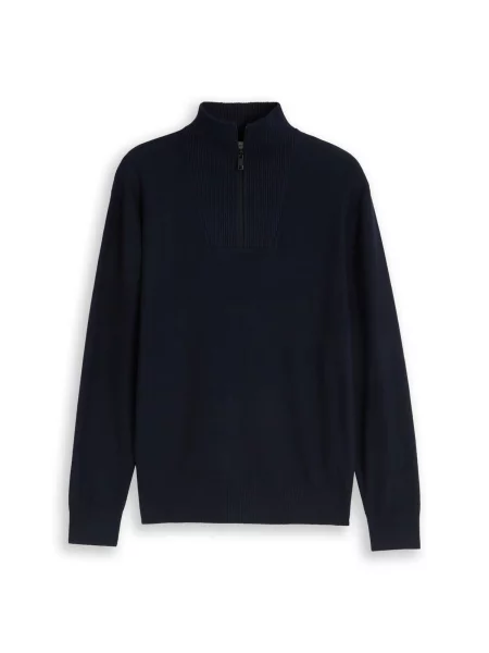 TOM TAILOR DENIM Pulover bleumarin