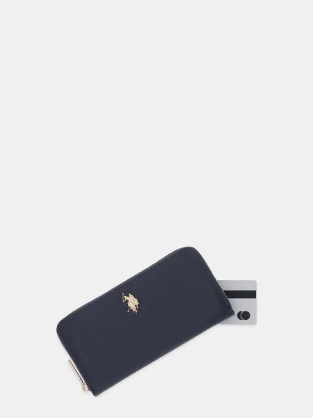 U.S. Polo Assn. portofel Jones bleumarin albastru