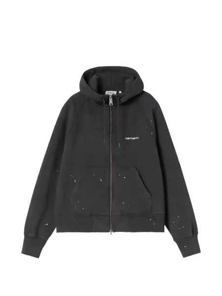 Hanorac cu glugă Carhartt Wip cu imagine gri