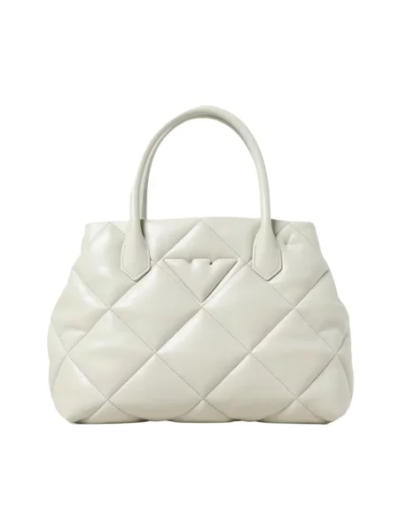 Torebka Emporio Armani z logo biała