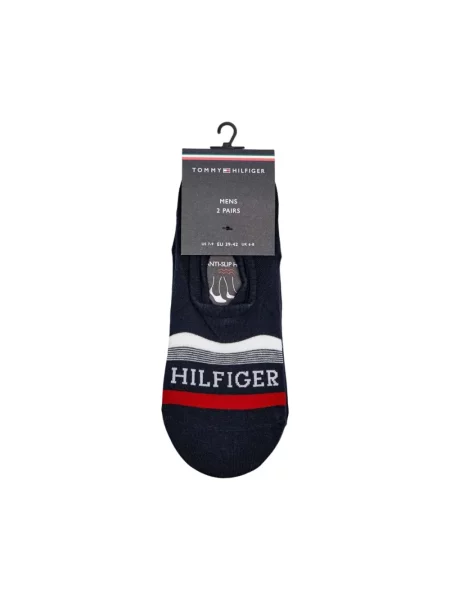 Skarpety Tommy Hilfiger niebieskie