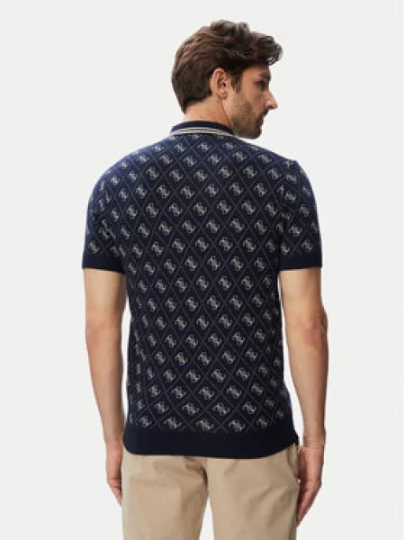 Guess Polo majica Mornarsko modra