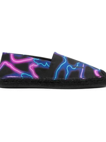 Espadrile Valentino Garavani cu imagine negru