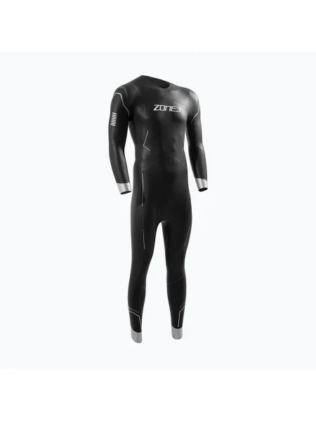 Costum de neopren pentru bărbați Agile triatlon negru