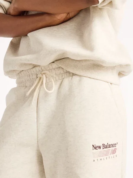 Спортивные штаны New Balance бежевые