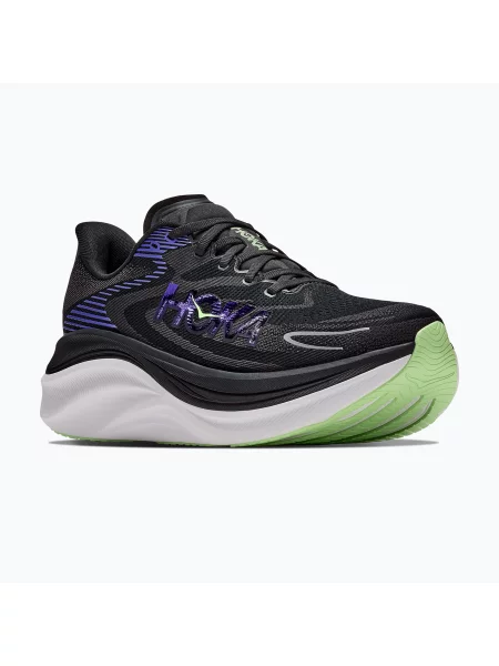 Încălțăminte de alergare pentru bărbați HOKA Skyward X 2 carbon black/neon nebula negru