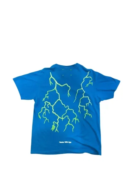 Tricou Better With Age cu imagine albastru