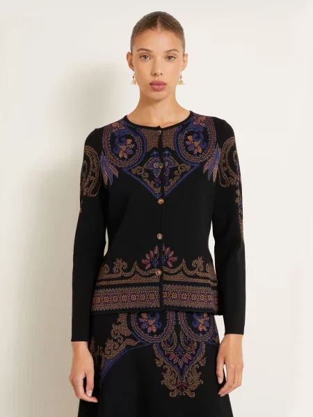 Etro Kardigan schwarz czarny