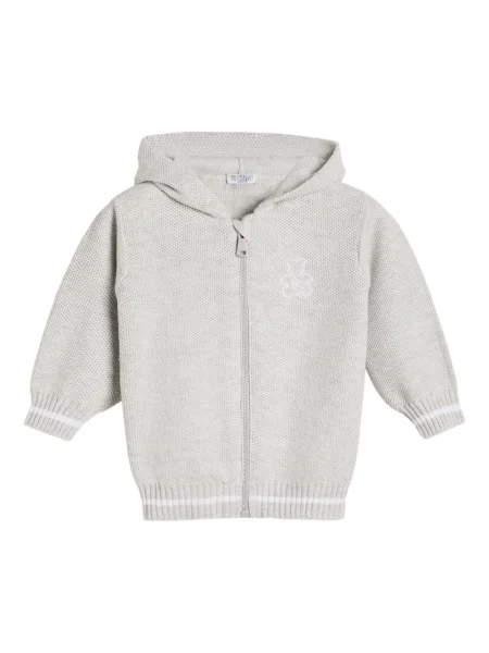 Bluza z kapturem dziecięca Brunello Cucinelli szara
