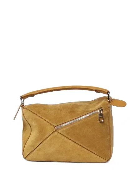Τσάντα Loewe σουέτ καφέ